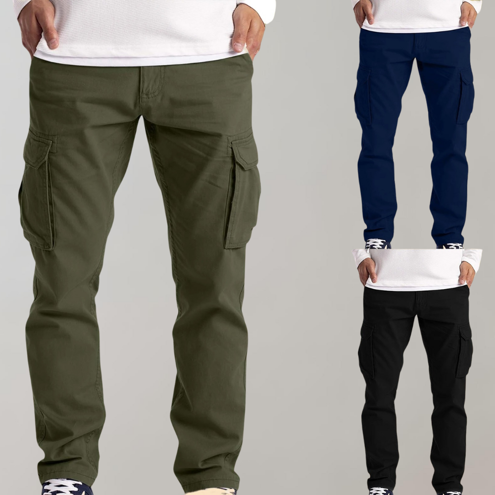 Men's Classic Cargo Pants Outdoor Utility Style