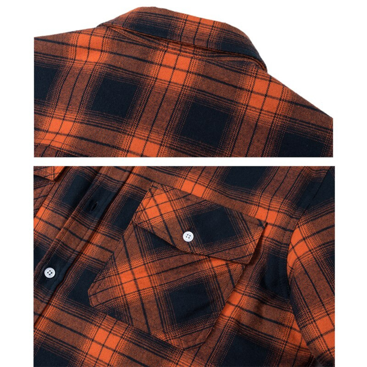 Men's Casual Plaid Shirt Jacket with Warm Fleece Lining for Everyday and Outdoor Wear