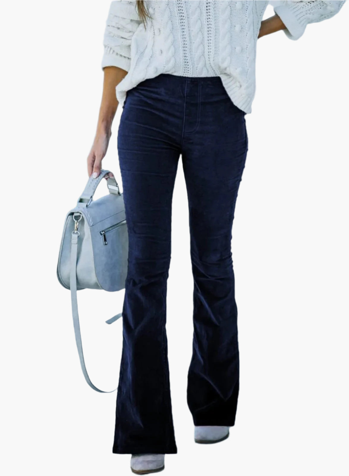 Women's Flare Pants High Waist Trendy Everyday Style