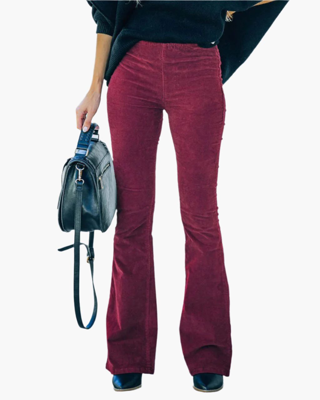 Women's Flare Pants High Waist Trendy Everyday Style