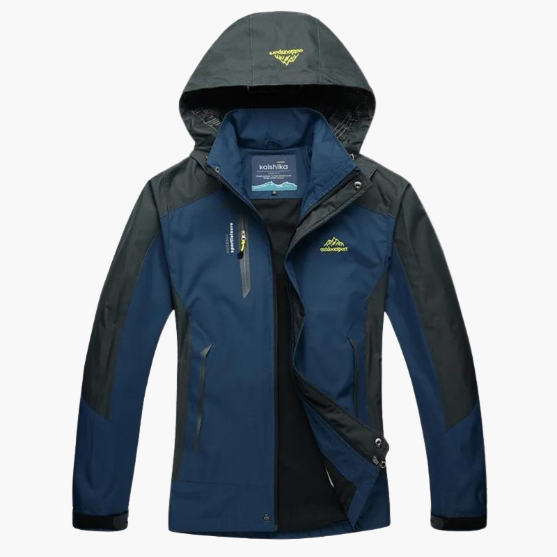 Women's Outdoor Performance Jacket with Hood – Waterproof Windbreaker for Hiking and Camping