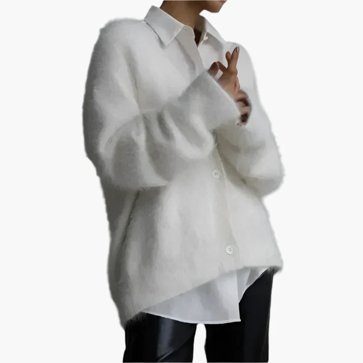 Women's Relaxed Fit Luxe Cardigan for Effortless Everyday Style