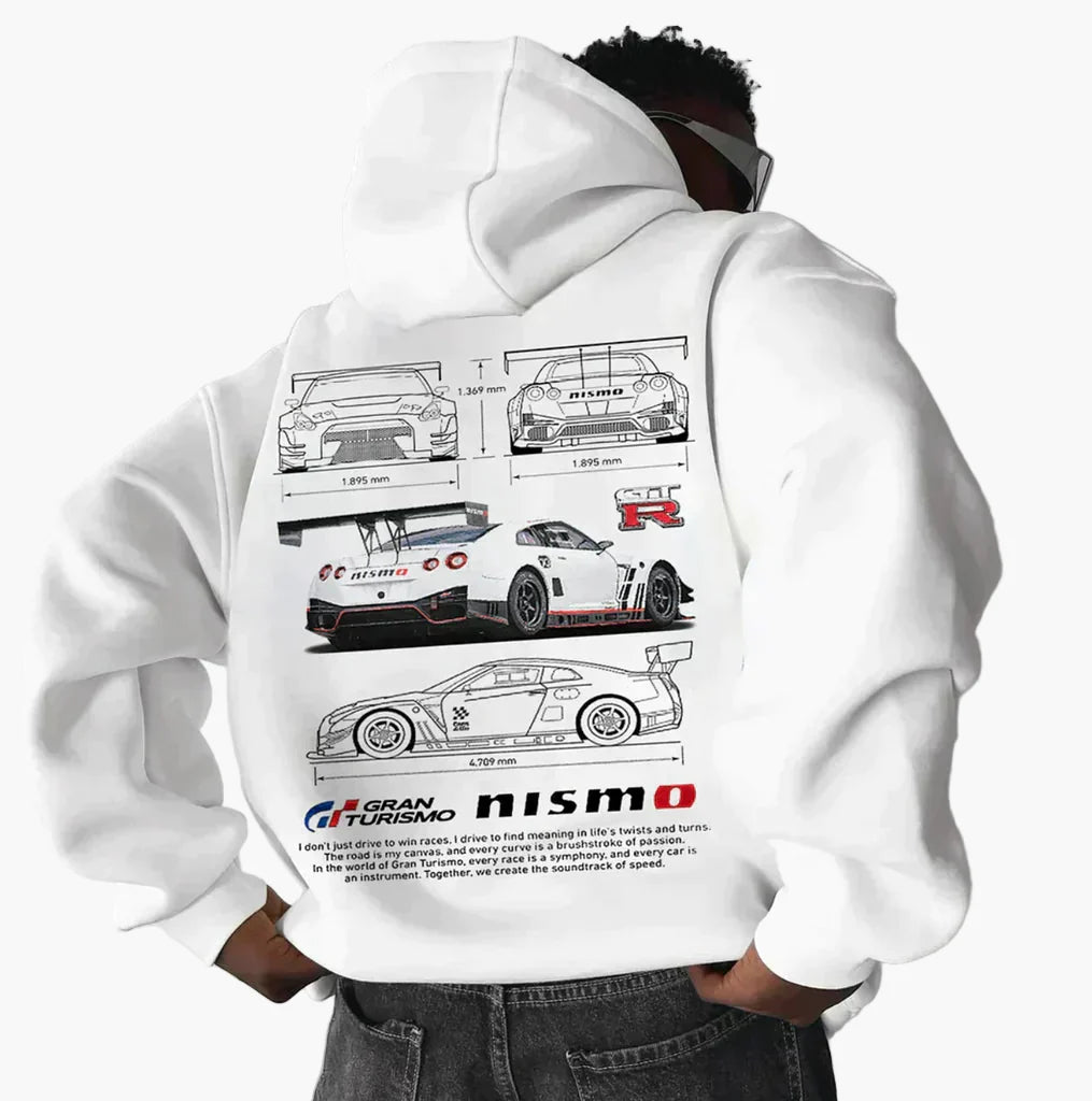 Unisex Racing Hoodie Porsche 911 GT3 RS Car Enthusiast Streetwear