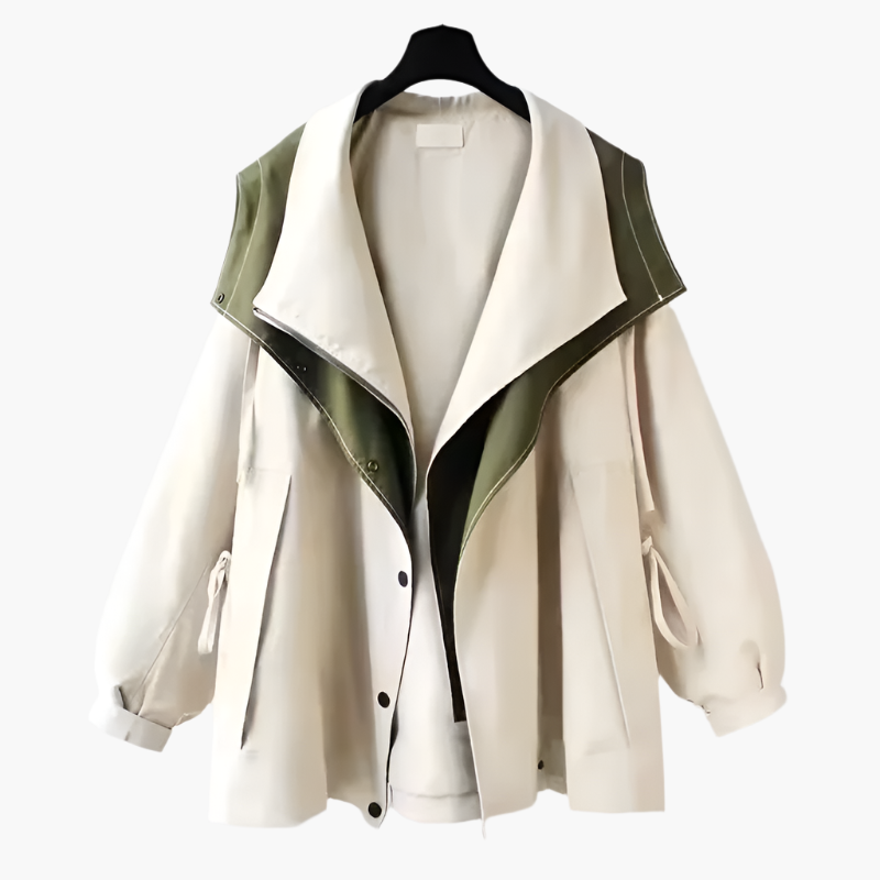 Women's Oversized Transitional Jacket – Casual Layered Style, Everyday Versatility