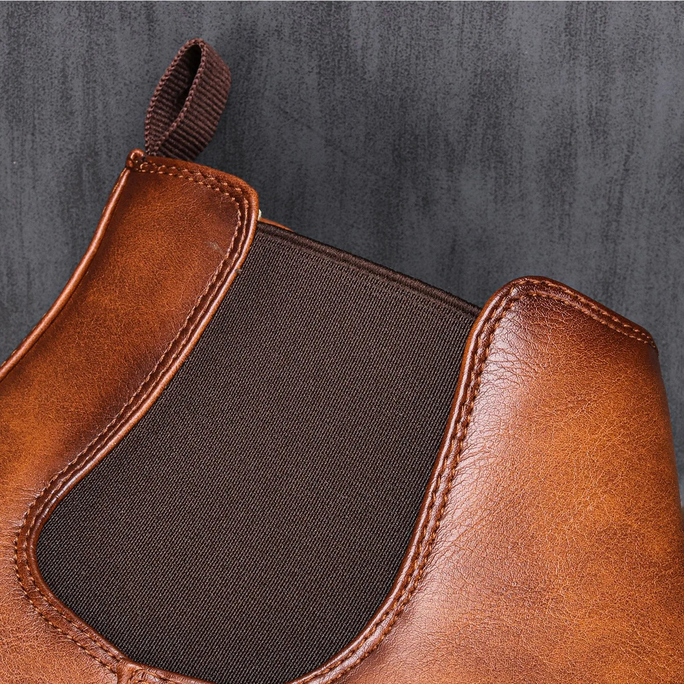 Men's Chelsea Boots Classic Slip-On Dress Ankle Boots for Versatile Style