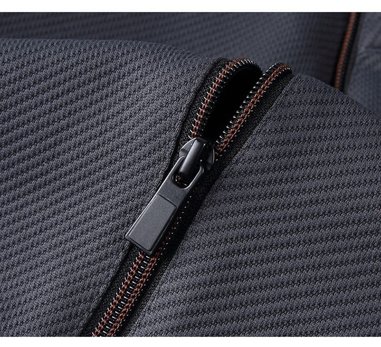 Men's Athletic Tracksuit Set – Modern Zip Jacket & Joggers for Sports and Leisure