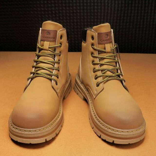 Men's Outdoor Combat Boots – Rugged Lace-Up Work and Adventure Style