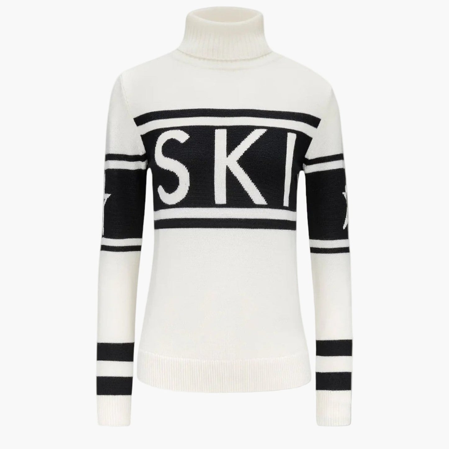 Women's Ski Turtleneck Sweater – Winter Alpine Style, Sporty Statement, Après-Ski Essential