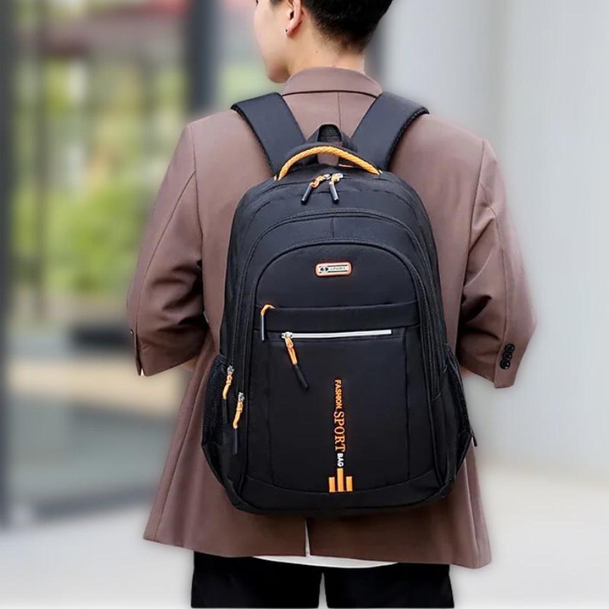 Men's Modern Sporty Day Backpack for Work, School, and Travel