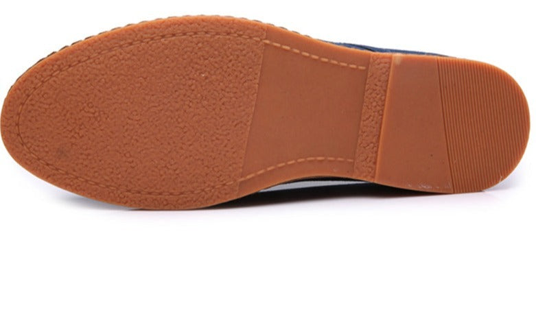Men's Classic Oxford Lace-Up Dress Shoes for Business and Casual Style