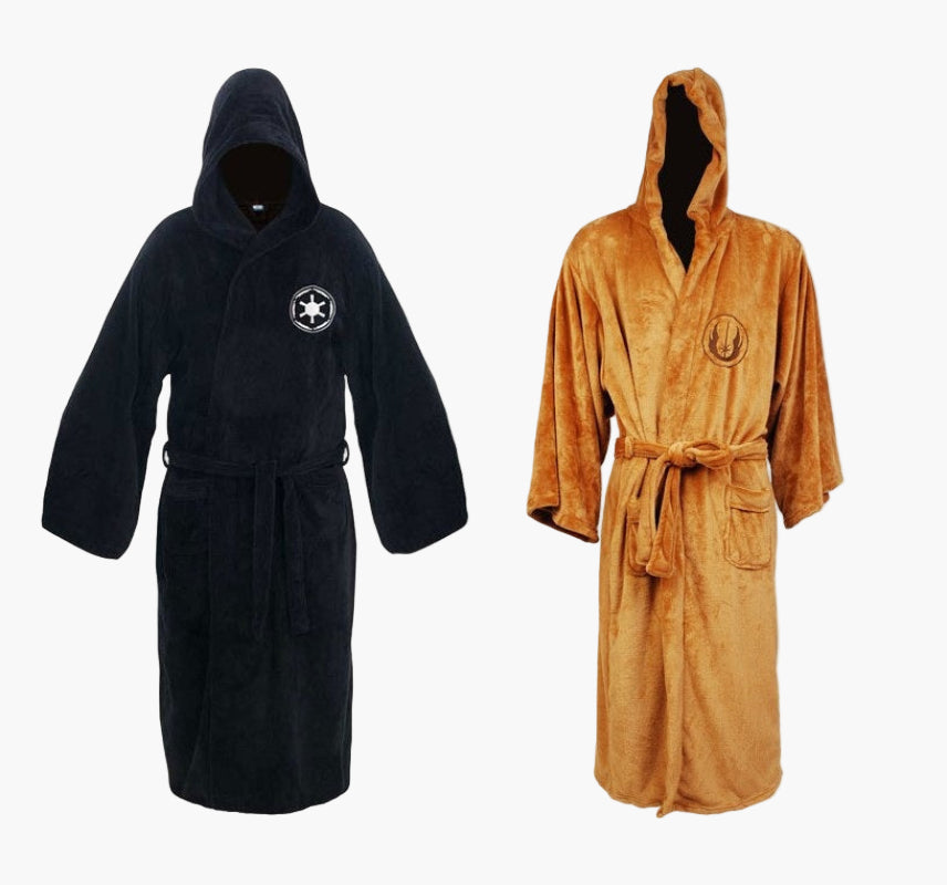 Men's Star Wars Jedi & Sith Hooded Robe Cosplay Bathrobe