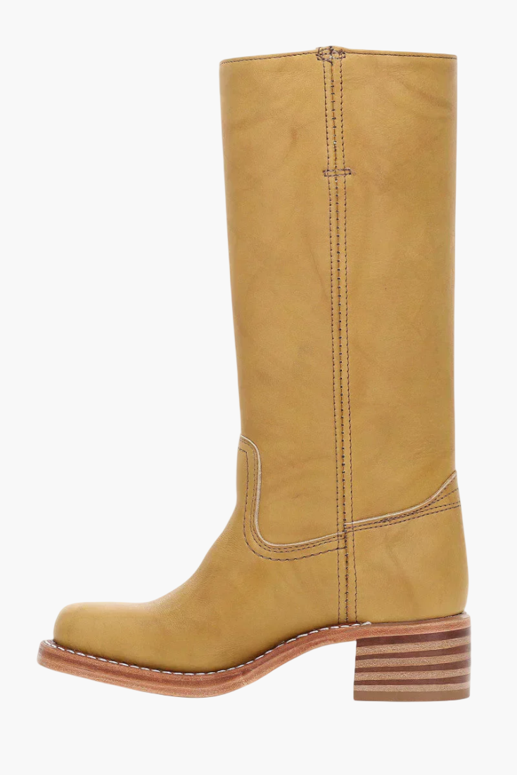 Women's Classic Block Heel Knee-High Boots for Everyday and Office Style