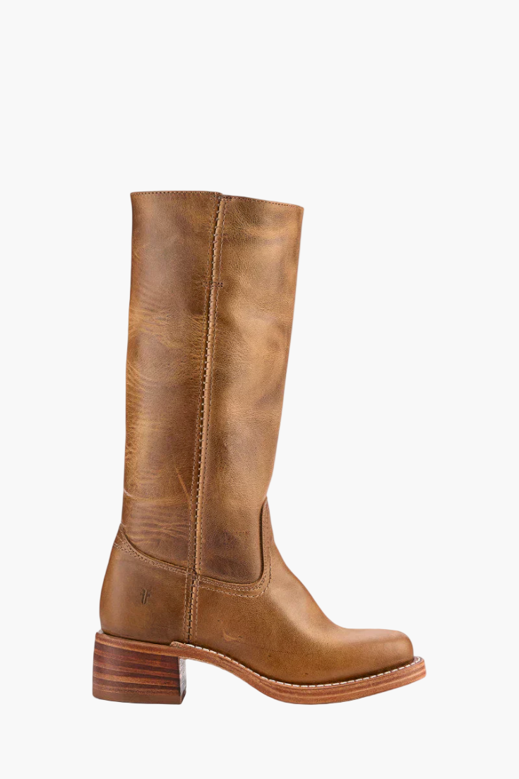 Women's Classic Block Heel Knee-High Boots for Everyday and Office Style