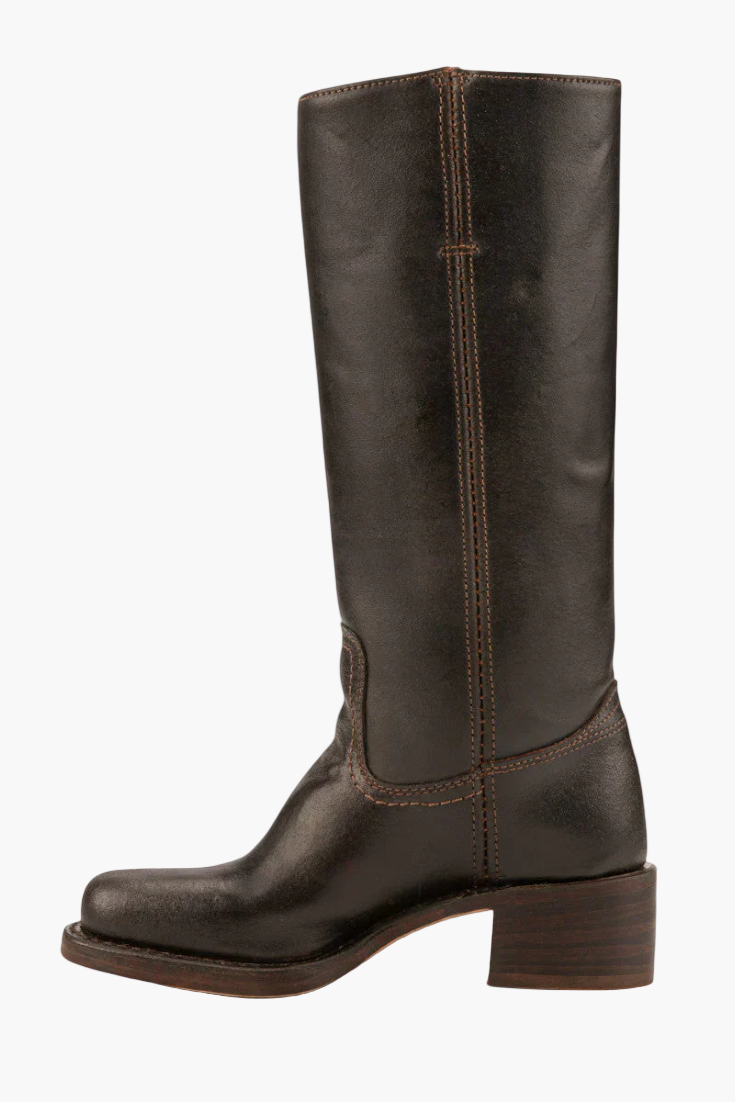 Women's Classic Block Heel Knee-High Boots for Everyday and Office Style