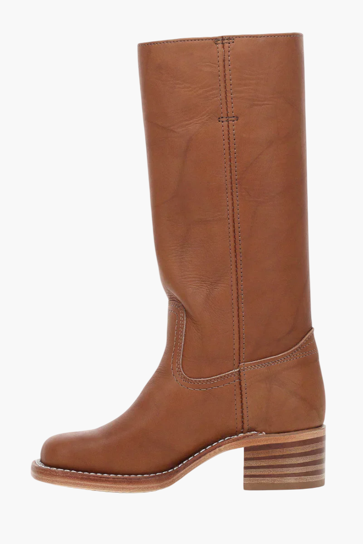 Women's Classic Block Heel Knee-High Boots for Everyday and Office Style