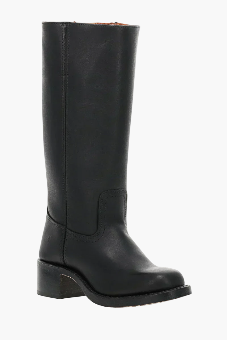 Women's Classic Block Heel Knee-High Boots for Everyday and Office Style