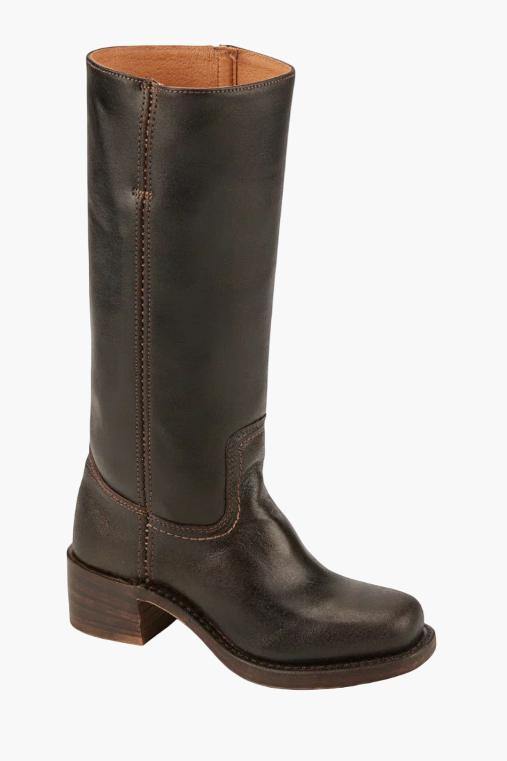 Women's Classic Block Heel Knee-High Boots for Everyday and Office Style