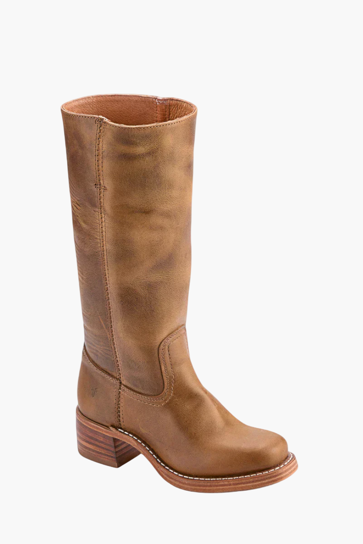 Women's Classic Block Heel Knee-High Boots for Everyday and Office Style