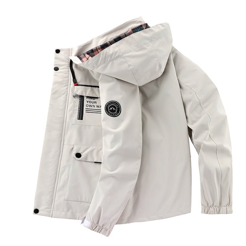 Men's Urban Winter Parka Jacket – Windproof & Waterproof Outdoor Style
