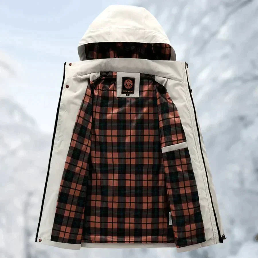 Men's Urban Winter Parka Jacket – Windproof & Waterproof Outdoor Style