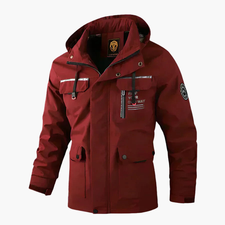 Men's Urban Winter Parka Jacket – Windproof & Waterproof Outdoor Style
