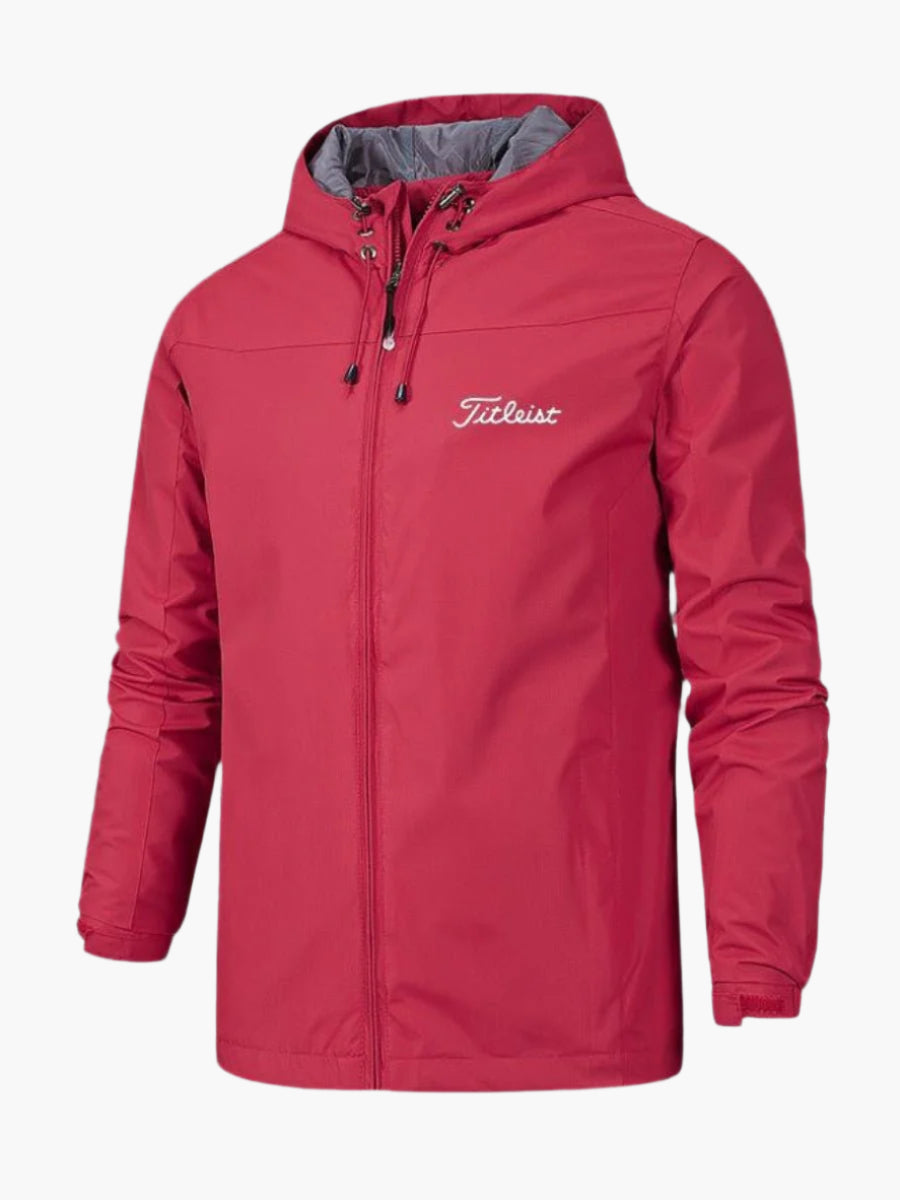 Men's Golf Rain Jacket – Waterproof Windbreaker for Sport and Outdoor