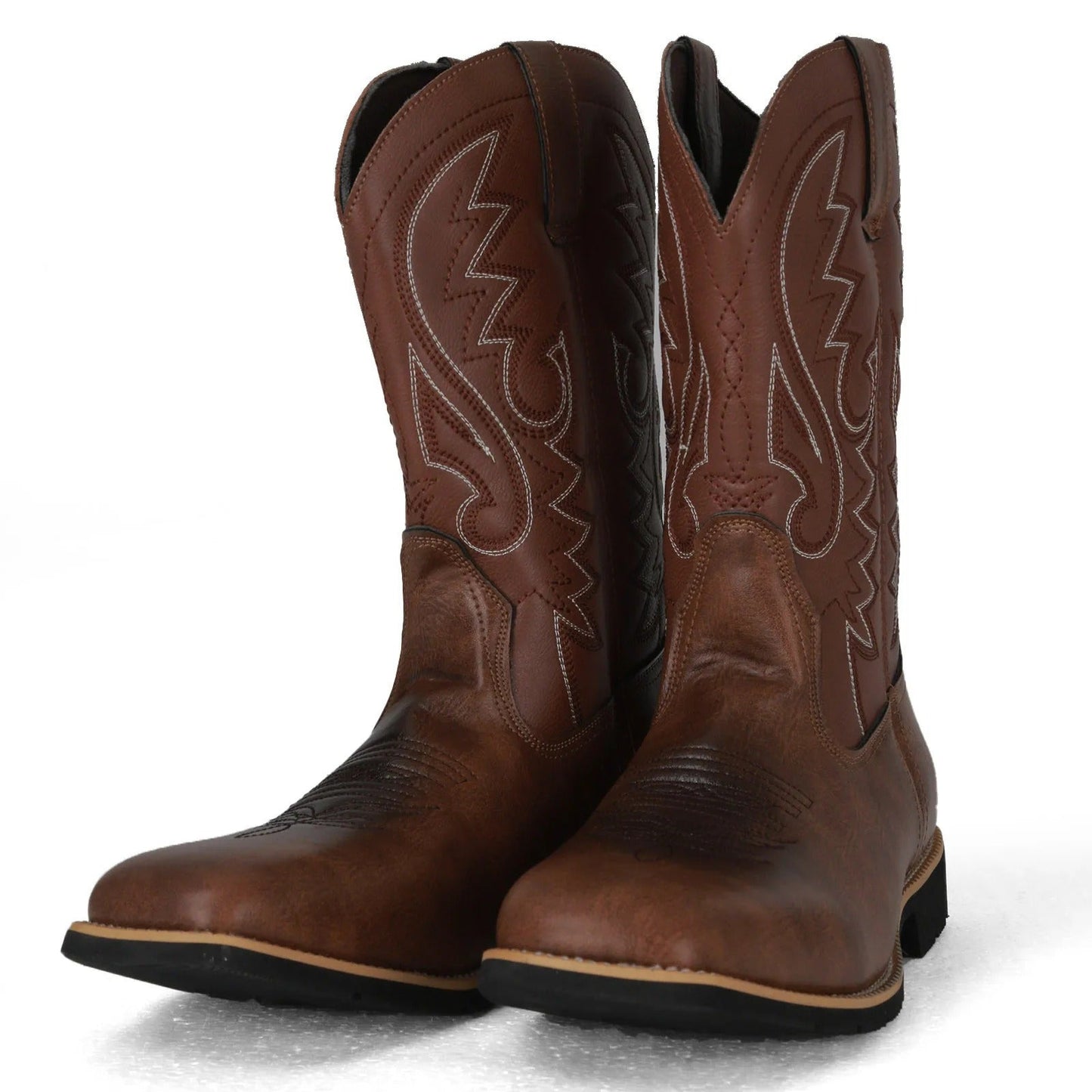 Men's Classic Western Cowboy Boots for Everyday and Outdoor Use