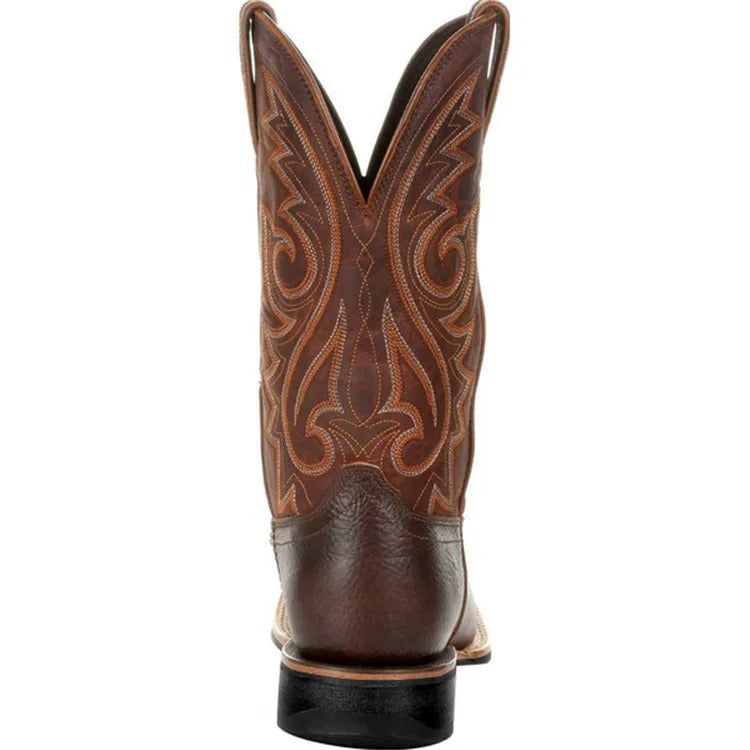 Men's Classic Western Cowboy Boots for Everyday and Outdoor Use