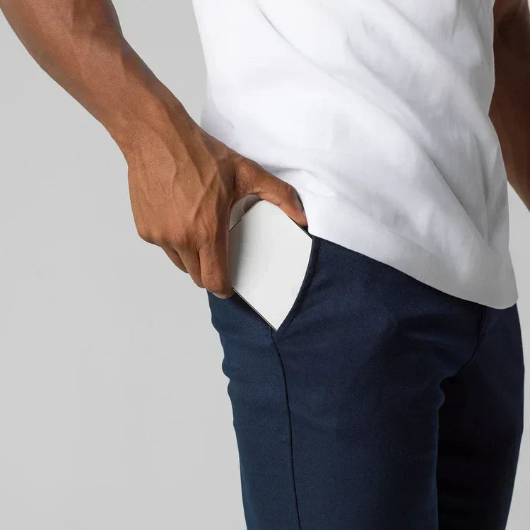 Men's Slim Fit Chino Pants – Modern Style for Work and Casual