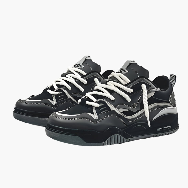 Men's Streetwear Casual Sneakers with Bold Design and Comfort for Everyday and Sport