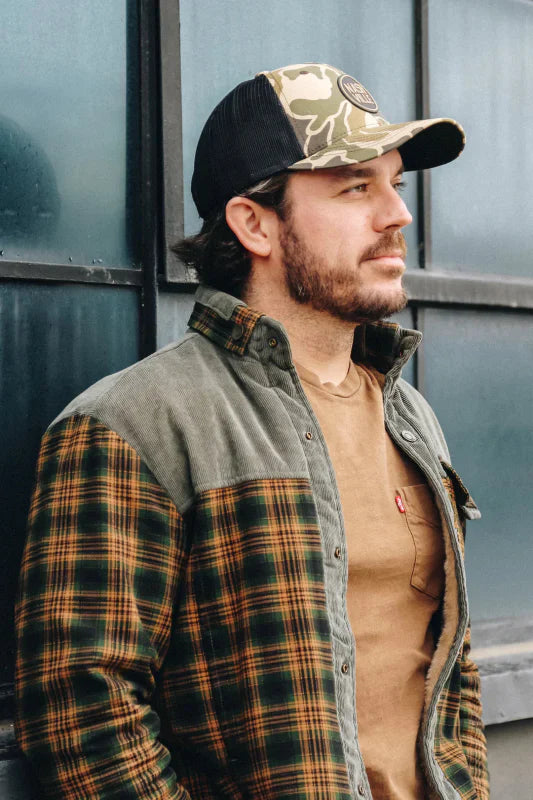 Men's Outdoor Plaid Shirt Jacket – Classic Check Style, Warm Lined, Versatile Casual Wear