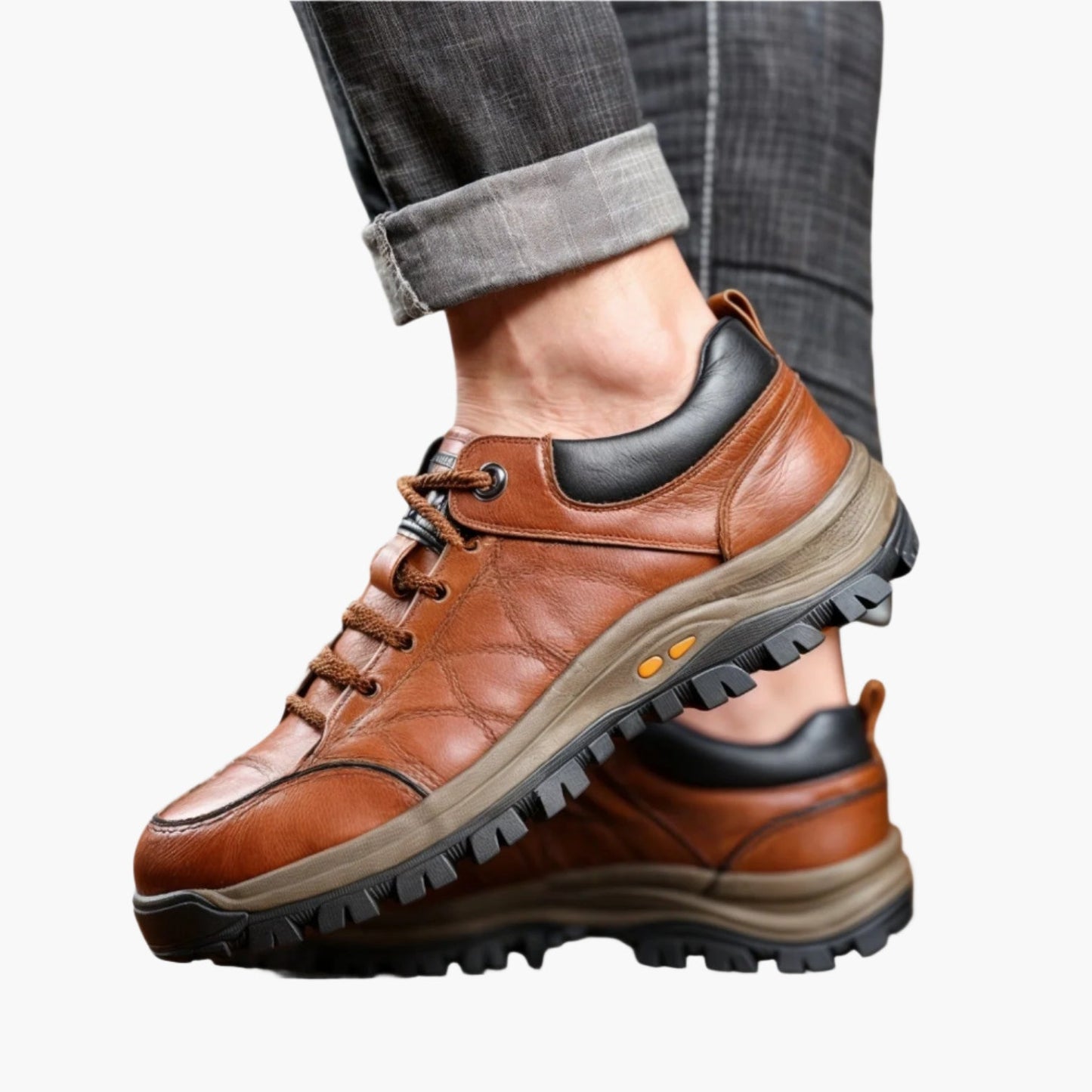 Men's Outdoor Adventure Hiking Sneakers – Rugged Trekking & Urban Walking Shoes