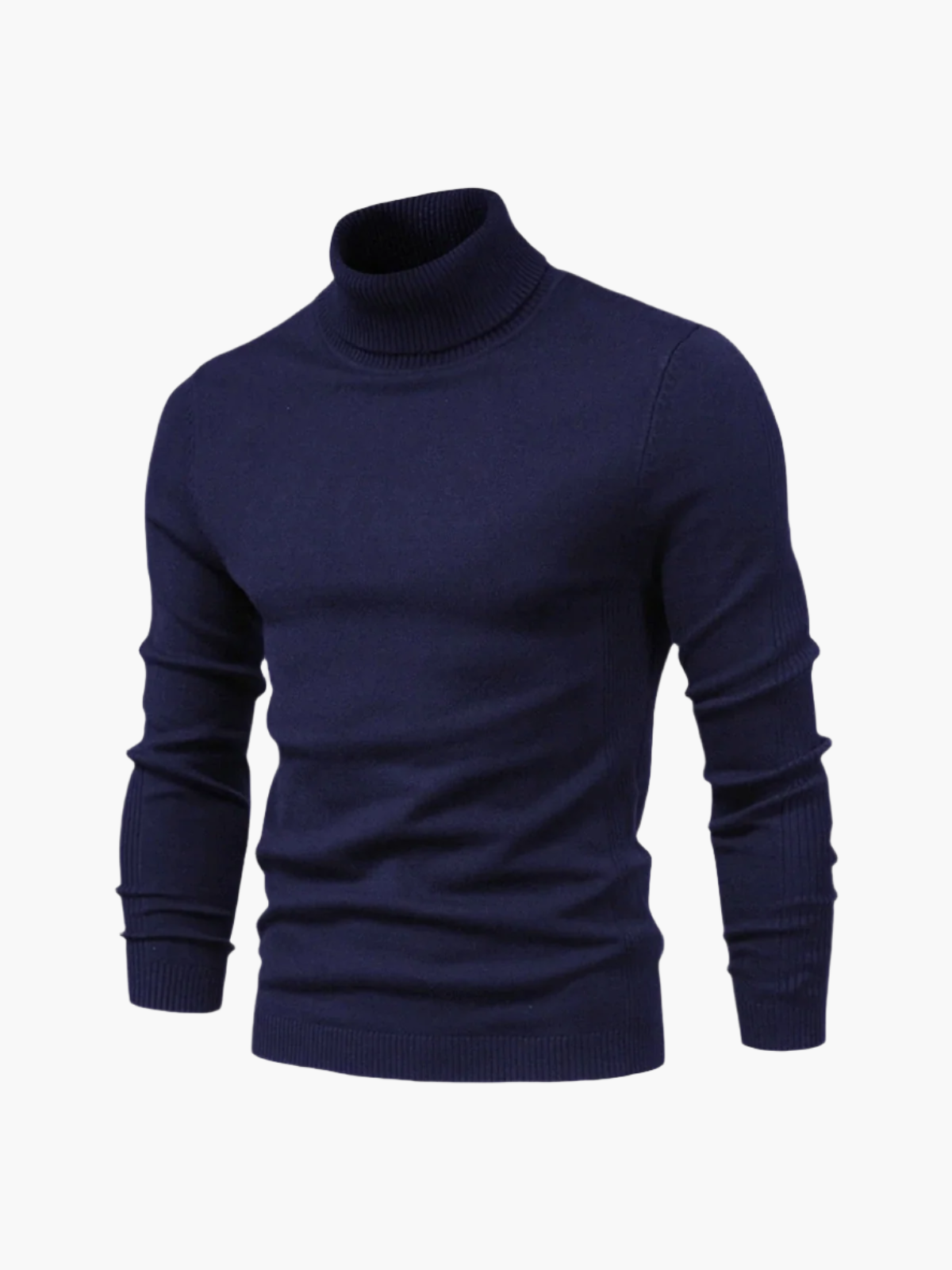 Men's Classic Turtleneck Pullover – Modern Elegant Style for Business and Casual