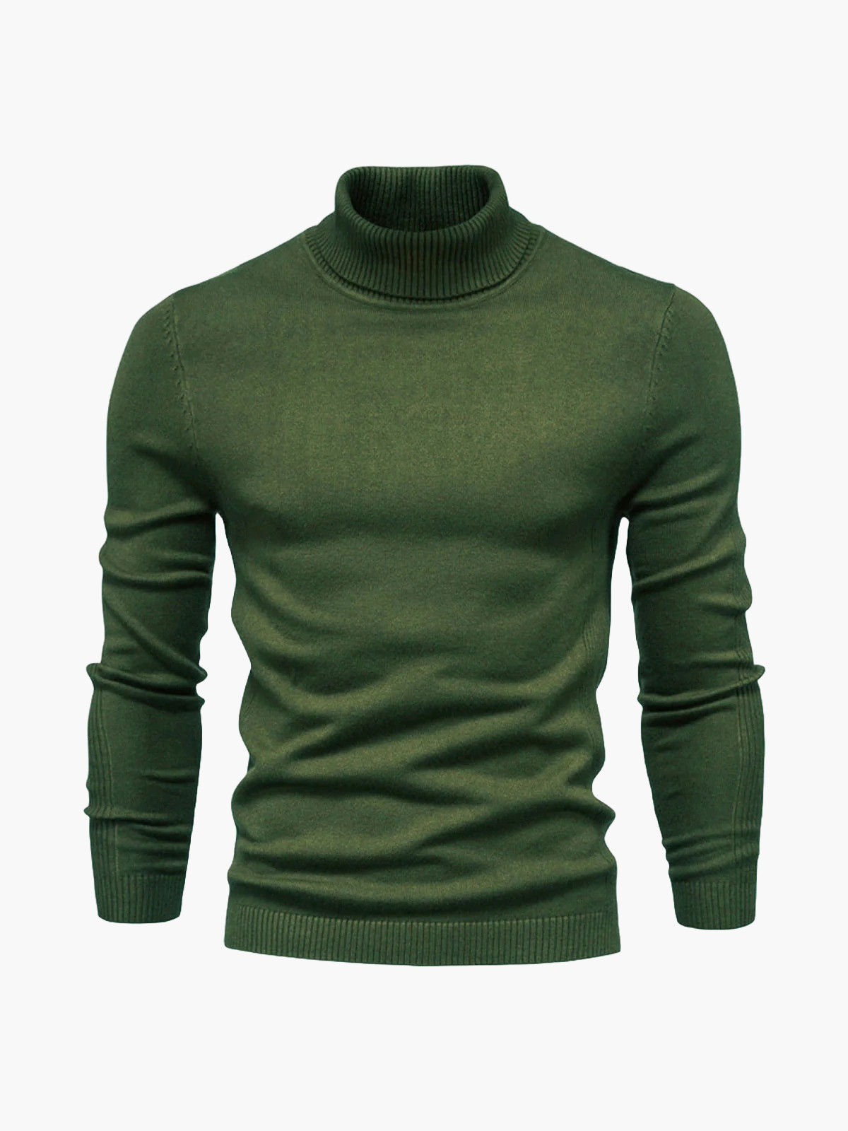 Men's Classic Turtleneck Pullover – Modern Elegant Style for Business and Casual
