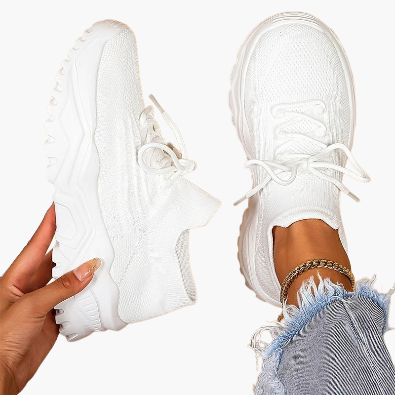 Women's Chunky Fashion Sneakers – Trendy Everyday Walking Shoes