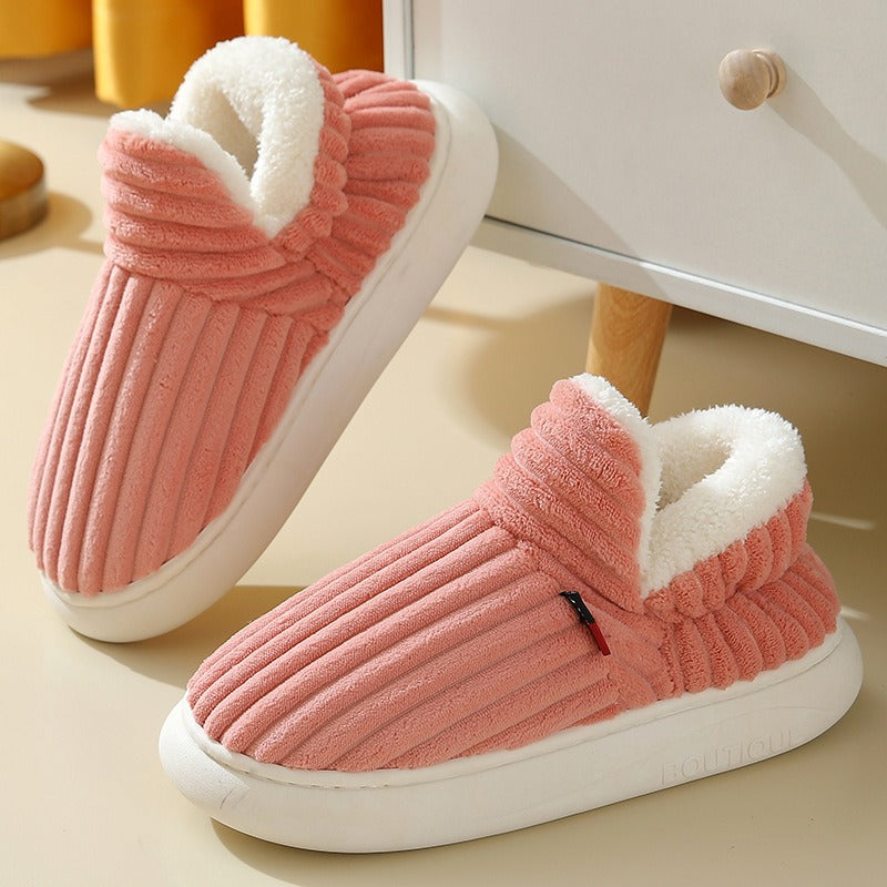 Women's Cozy Winter Indoor Slippers Plush House Shoes