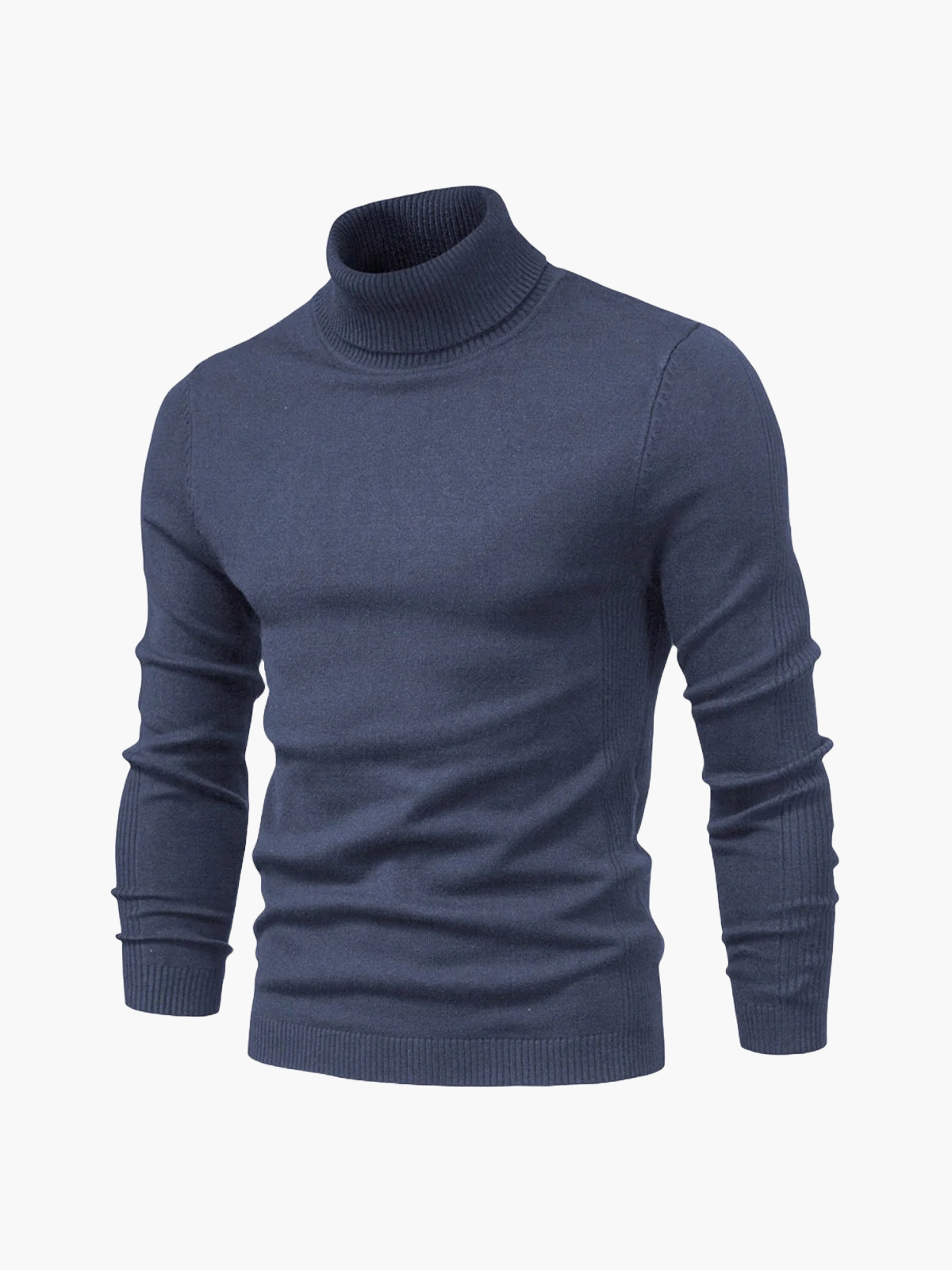 Men's Classic Turtleneck Pullover – Modern Elegant Style for Business and Casual