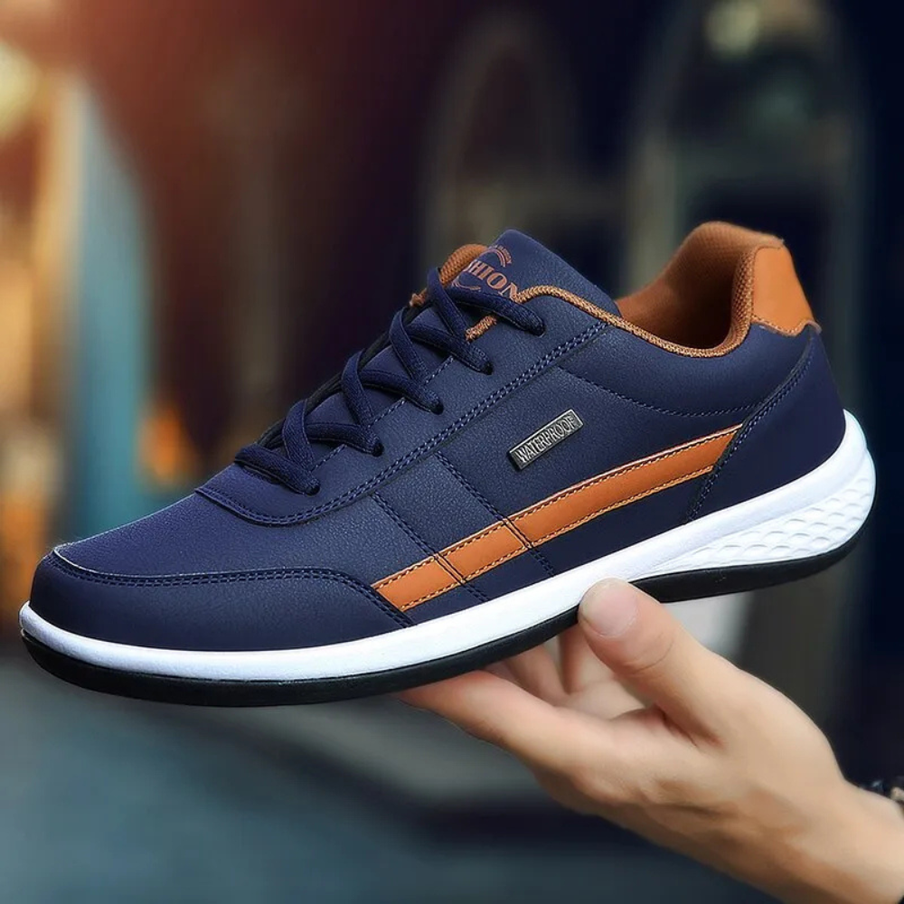 Men's Orthopedic Everyday Sneakers - Sporty Casual Supportive Walking Shoes