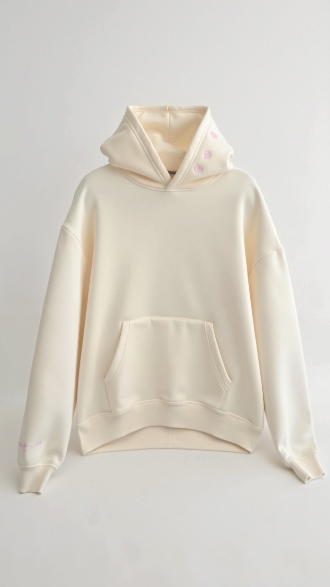 Women's Relaxed Fit Tropical Embroidered Hoodie – Casual Streetwear for Everyday and Travel