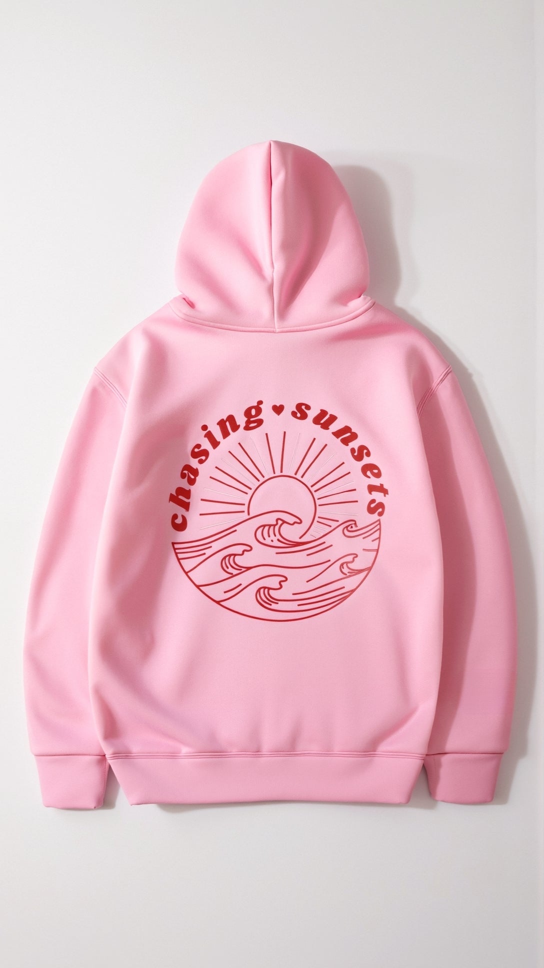 Women's Relaxed Fit Tropical Embroidered Hoodie – Casual Streetwear for Everyday and Travel
