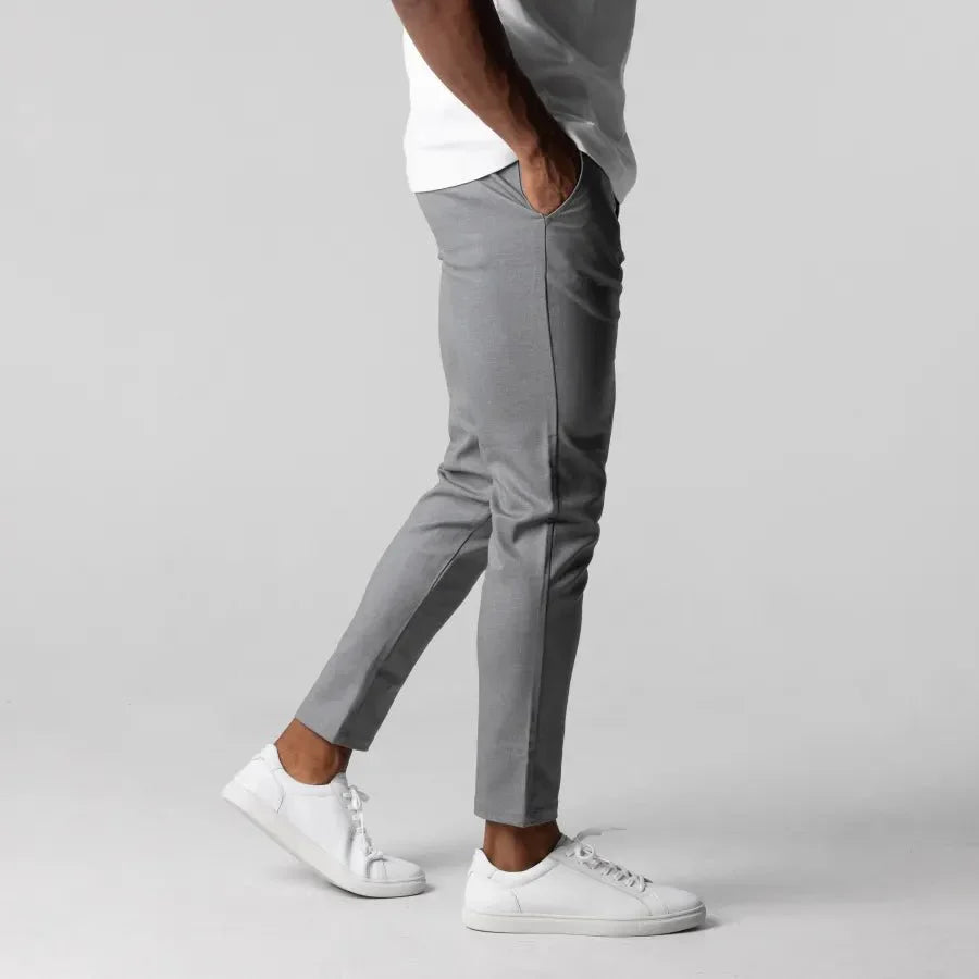 Men's Slim-Fit Chino Pants – Modern Style for Office, Casual, and Events