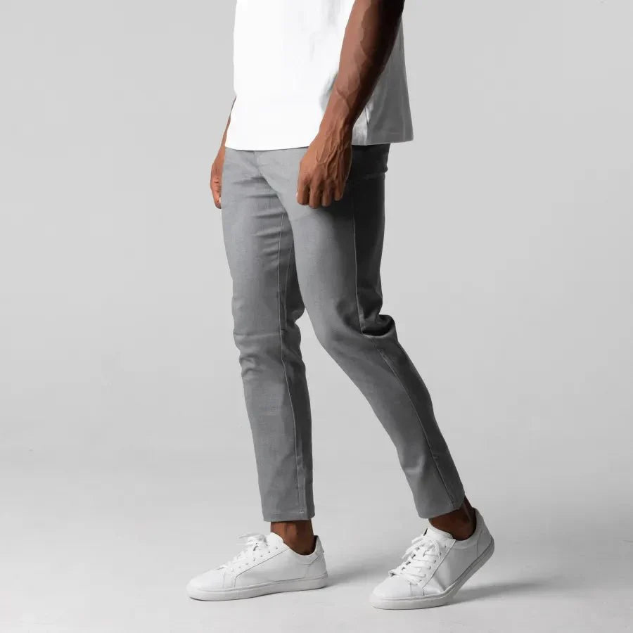 Men's Slim-Fit Chino Pants – Modern Style for Office, Casual, and Events