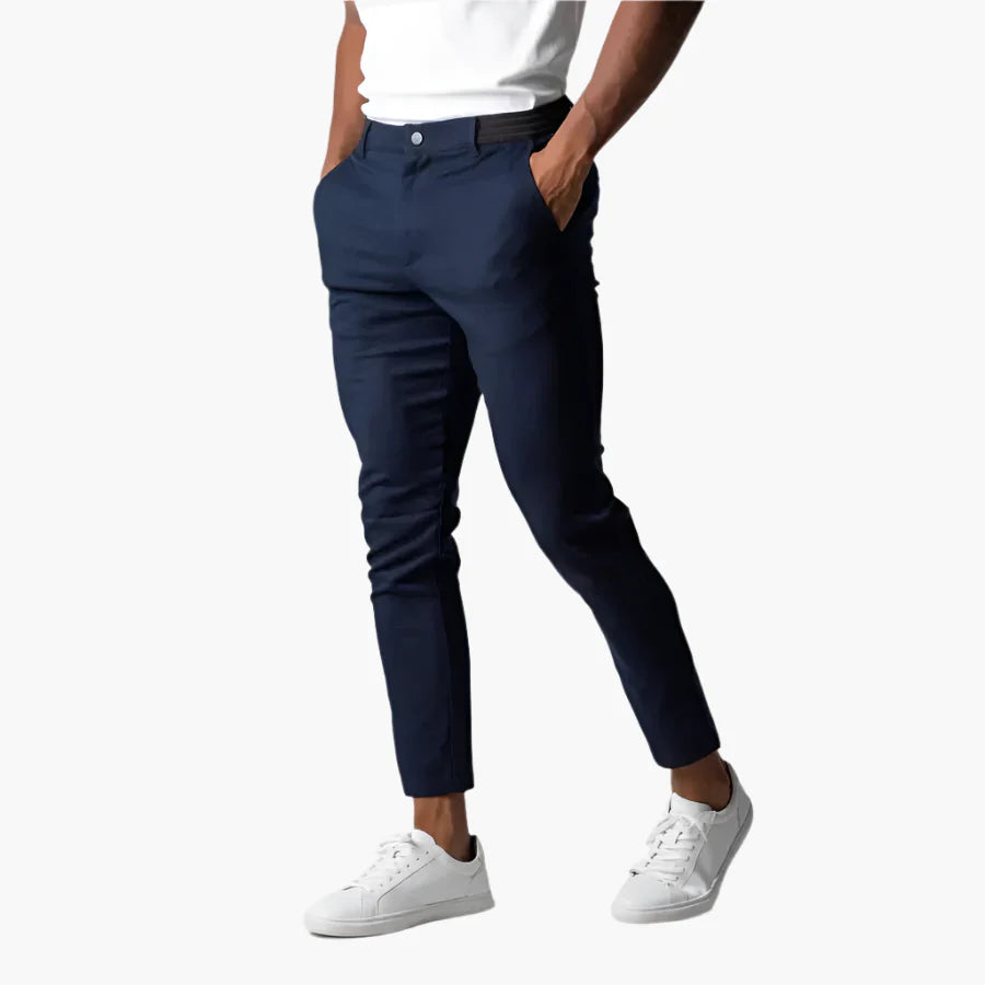 Men's Slim-Fit Chino Pants – Modern Style for Office, Casual, and Events