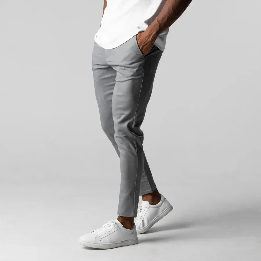 Men's Slim-Fit Chino Pants – Modern Style for Office, Casual, and Events