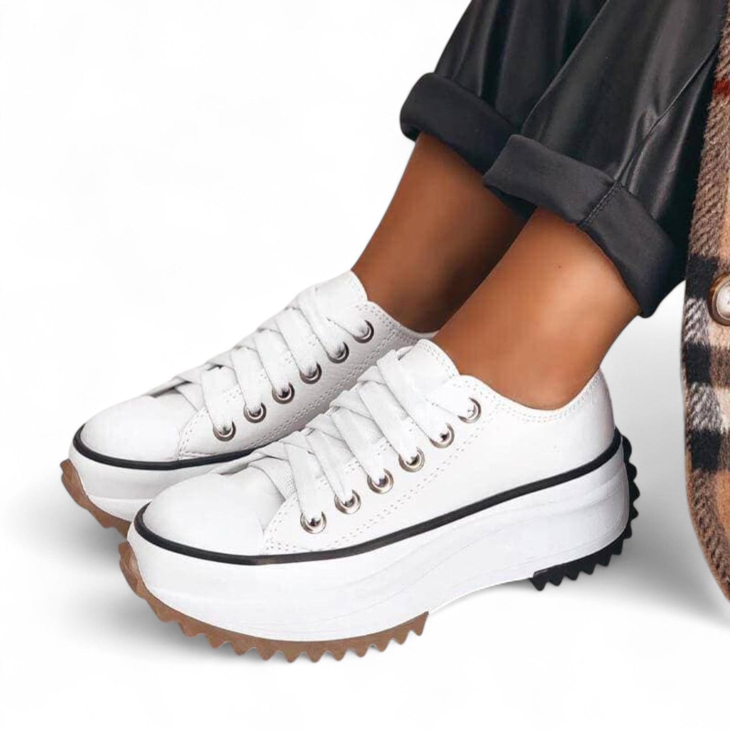 Women's Orthopedic Platform Sneakers – Trendy Everyday Comfort Walking Shoes