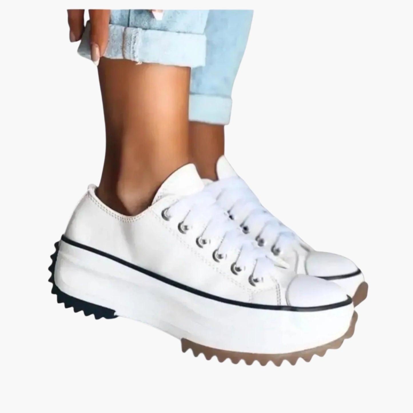 Women's Orthopedic Platform Sneakers – Trendy Everyday Comfort Walking Shoes