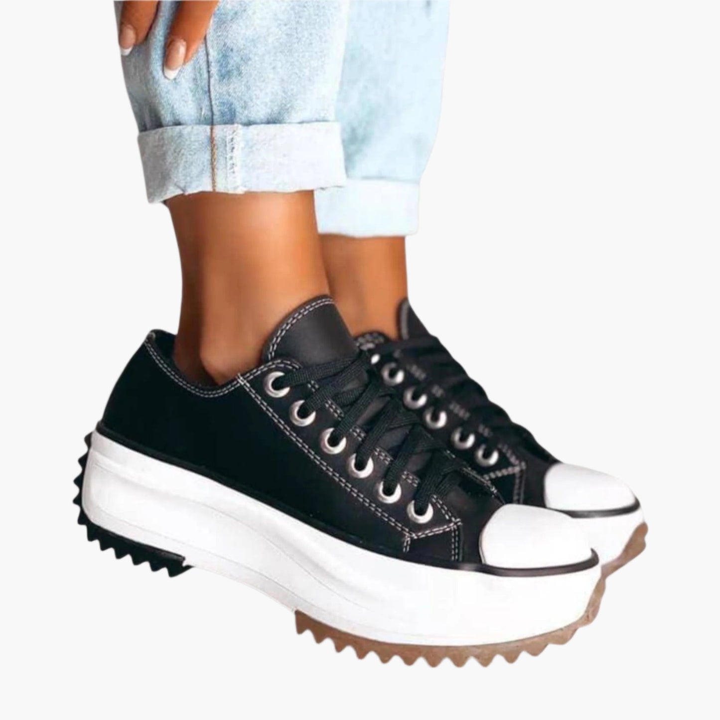 Women's Orthopedic Platform Sneakers – Trendy Everyday Comfort Walking Shoes