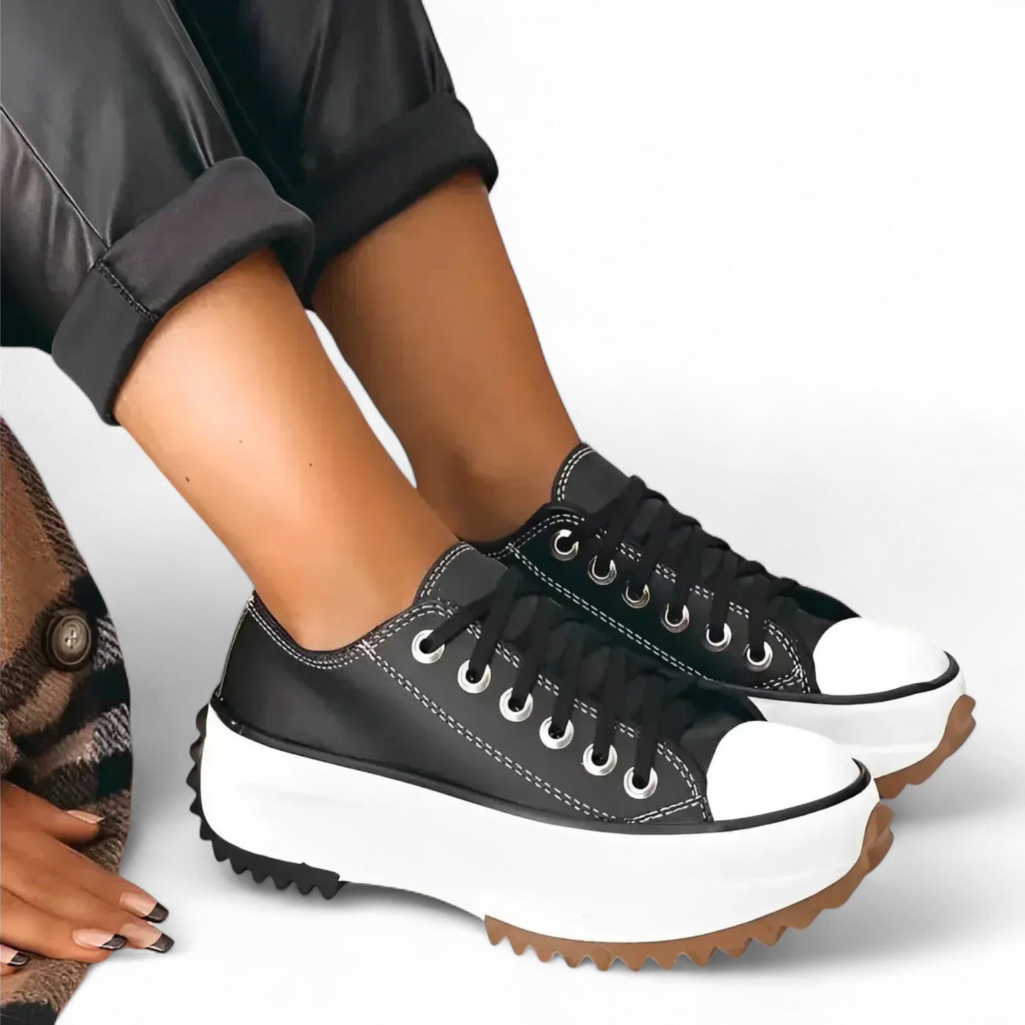 Women's Orthopedic Platform Sneakers – Trendy Everyday Comfort Walking Shoes