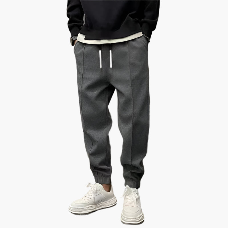 Men's Urban Tapered Jogger Pants for Sports and Leisure