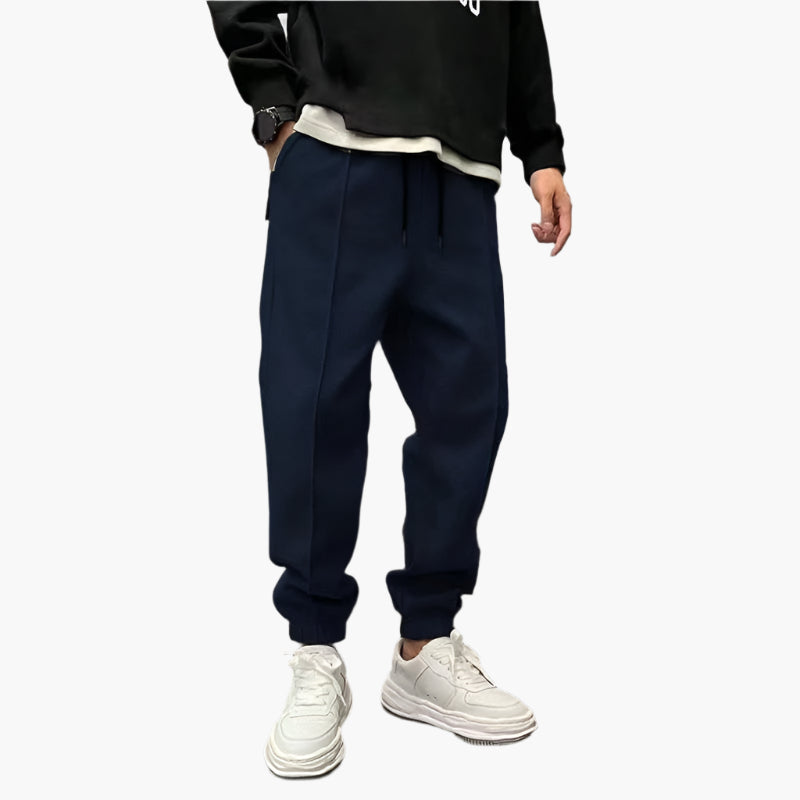 Men's Urban Tapered Jogger Pants for Sports and Leisure